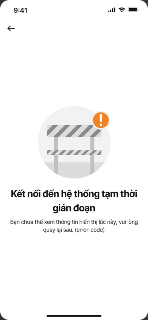 Lỗi hệ thống